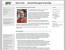 Tablet Screenshot of internetmessagingtechnology.org